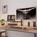 Rotating Computer Monitor Arm Laptop Stand Office Desk Mounting Holder Clamp