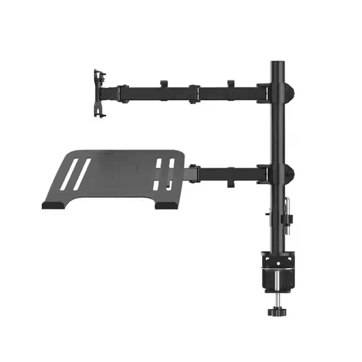 Rotating Computer Monitor Arm Laptop Stand Office Desk Mounting Holder Clamp