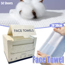 Face Towel Set Disposable Soft Cleaning Towels in Paper Box for Skincare Travel