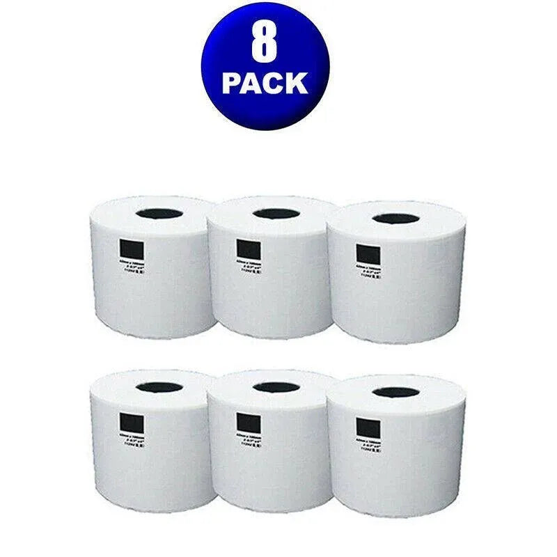 8 Rolls Compatible Brother Dk11201 400 Address Labels 29X90Mm Ql570 Ql700 Ql1050