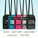 Multi-Functional Travel Passport Document Bag Protective Case Cover Holder - Black
