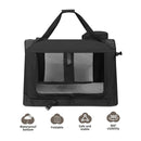Foldable Pet Carrier Soft Crate Dog Cat Travel Kennel Portable Cage Large Size