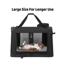 Foldable Pet Carrier Soft Crate Dog Cat Travel Kennel Portable Cage Large Size