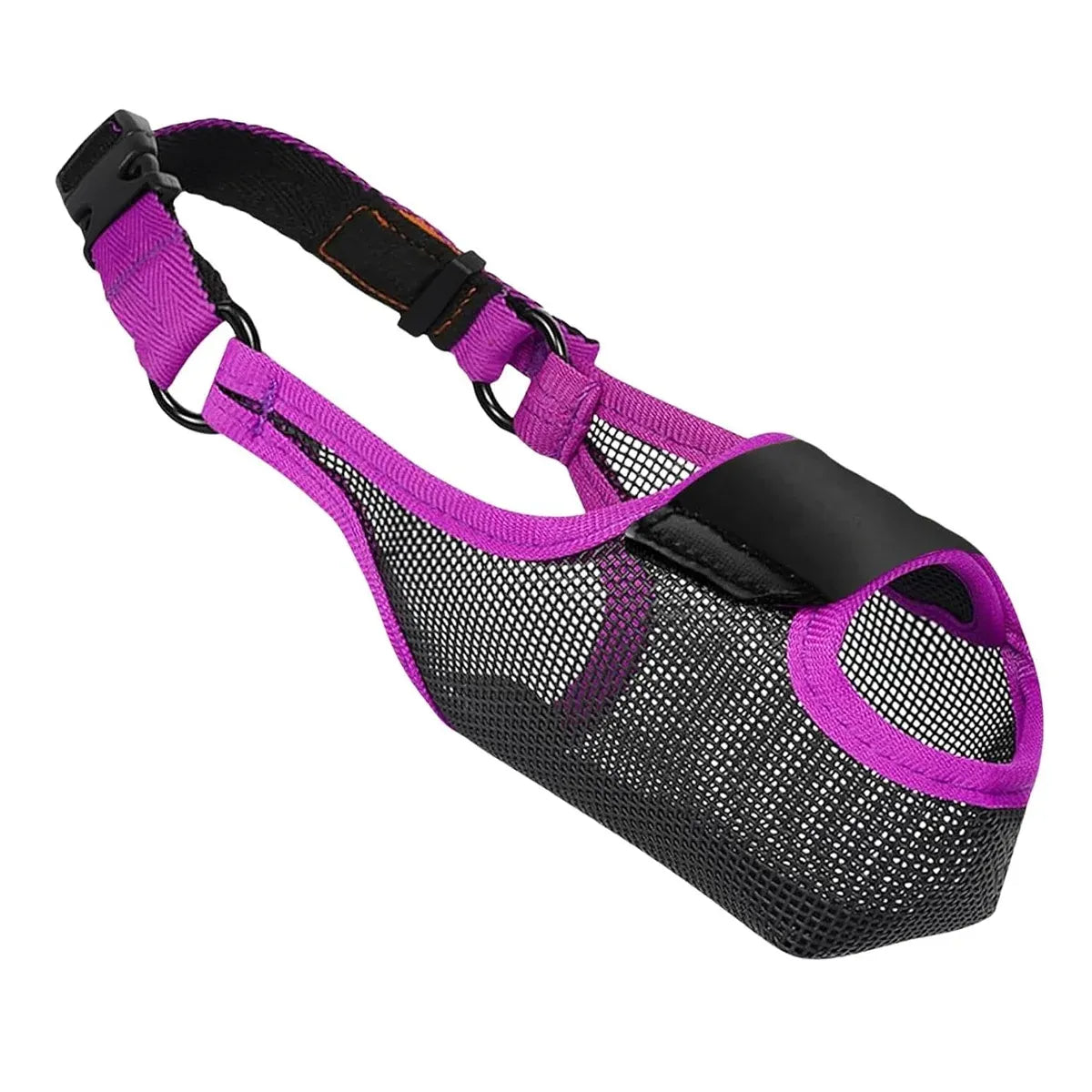 Pet Dog Breathable Lightweight Muzzle Face Mask Prevent Dogs Biting People Use - XL