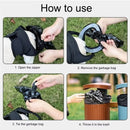 Dog Pet Portable Poop Collection Pants Outing Physiological Pants with Poop Bag - M