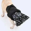Dog Pet Portable Poop Collection Pants Outing Physiological Pants with Poop Bag - M