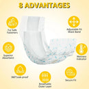 Male Dog Diapers Physiological Pants for Dogs Leakproof Diaper Pants Male Pets - M-10PCS