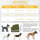 Winter Dog Head Cover Dog Scarf Set Cold Proof Warm Soft for Dogs Outdoor Use - M