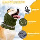 Winter Dog Head Cover Dog Scarf Set Cold Proof Warm Soft for Dogs Outdoor Use - M