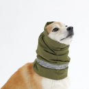 Winter Dog Head Cover Dog Scarf Set Cold Proof Warm Soft for Dogs Outdoor Use - M