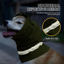 Winter Dog Head Cover Dog Scarf Set Cold Proof Warm Soft for Dogs Outdoor Use - S