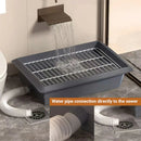 Indoor Flushing Dog Toilet Potty Training Tray Detachable for Small Medium Dogs