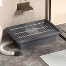 Indoor Flushing Dog Toilet Potty Training Tray Detachable for Small Medium Dogs
