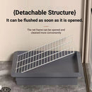 Indoor Flushing Dog Toilet Potty Training Tray Detachable for Small Medium Dogs