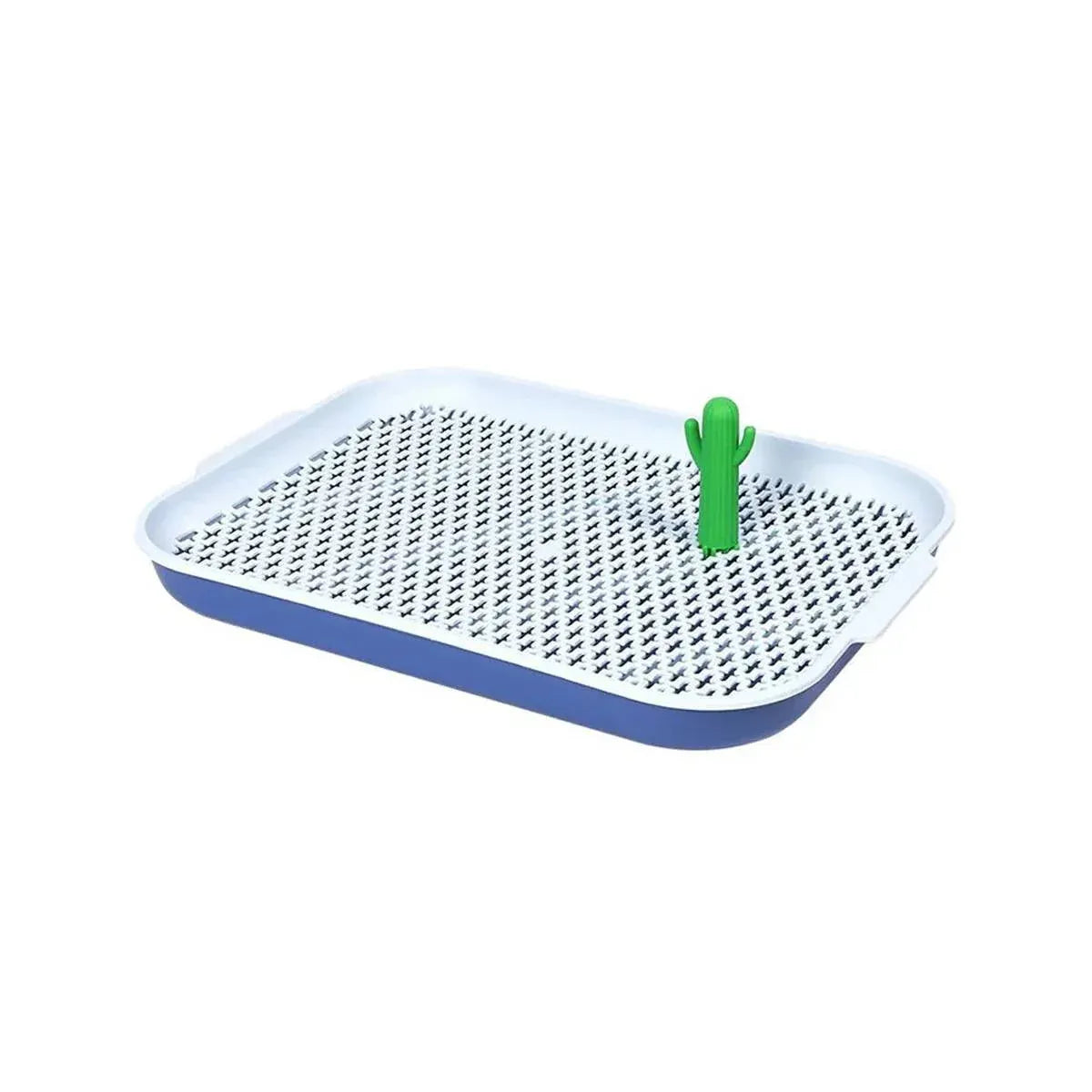Large Dog Potty Tray With High Sides Small Medium Puppy Pee Pad Holder Toilet