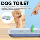 Large Dog Potty Tray With High Sides Small Medium Puppy Pee Pad Holder Toilet