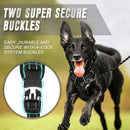 Adjustable No-Pull Dog Harness Vest S-XL Reflective Pet Training Outdoor Handle - Blue-XL
