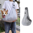 Portable Pet Sling Carrier Shoulder Bag for Small Dogs and Cats Travel Outdoor - Black