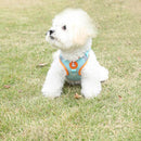 Dog Harness Cat Lead Puppy Leash Vest Mesh Breathe Adjustable Braces Small Pet Orange - XXXS