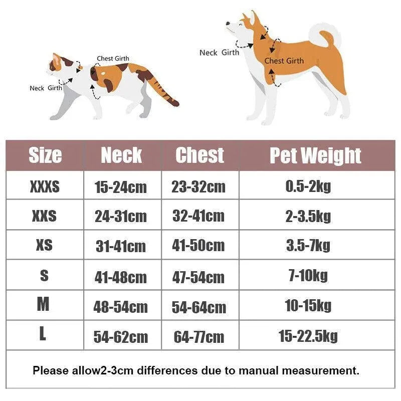 Dog Harness Cat Lead Puppy Leash Vest Mesh Breathe Adjustable Braces Small Pet Orange - XS