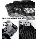 Adjustable XL Size Pet Dog Mask Mouth Muzzle Anti Barking Bite Stop Chewing Mask - Black