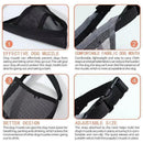 Adjustable XL Size Pet Dog Mask Mouth Muzzle Anti Barking Bite Stop Chewing Mask - Black