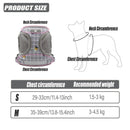 Grey Kitten Dog Cat Walking Harness Lead Leash Collar Pet Vest Mesh Adjustable - S