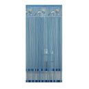 Door Curtain Breathable Insect Proof Durable High-Quality for Home Kitchen Use - Blue