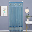 Door Curtain Breathable Insect Proof Durable High-Quality for Home Kitchen Use - Blue