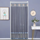 Door Curtain Breathable Insect Proof Durable High-Quality for Home Kitchen Use - Blue