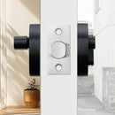 Door Double Sided Simple Lock High Strength Durable Brass Lock Core with Keys - Silver