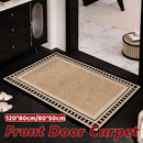 Premium Non Slip Front Door Mat Indoor Outdoor Entrance Rug Durable Dust Proof - 80x120cm