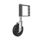 4 Inch Wheels Black Metal Pulleys Swivel Wheels Door Wheels Casters Heavy Duty