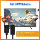 4K/1080p DisplayPort Display Port DP Male to HDMI Female Adapter Converter Cable - 1080p-DP Male to HDMI Female