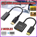 4K/1080p DisplayPort Display Port DP Male to HDMI Female Adapter Converter Cable - 4K-DP Male to HDMI Female
