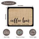 Super Draining Dish Drying Mat Quick Dry Coffee Kitchen Bathroom Tableware Pad - Coffee