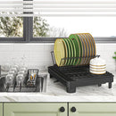 Kitchen Bowl Plate Storage Rack Sink Chopstick Holder Dish Draining Shelf