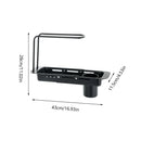 Retractable Stainless Steel Kitchen Sink Drain Rack Kitchen Counter Storage