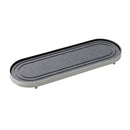 Stainless Steel Diatomite Tray Countertop Drying Mat Bathroom Kitchen Sink Organizer - Silver