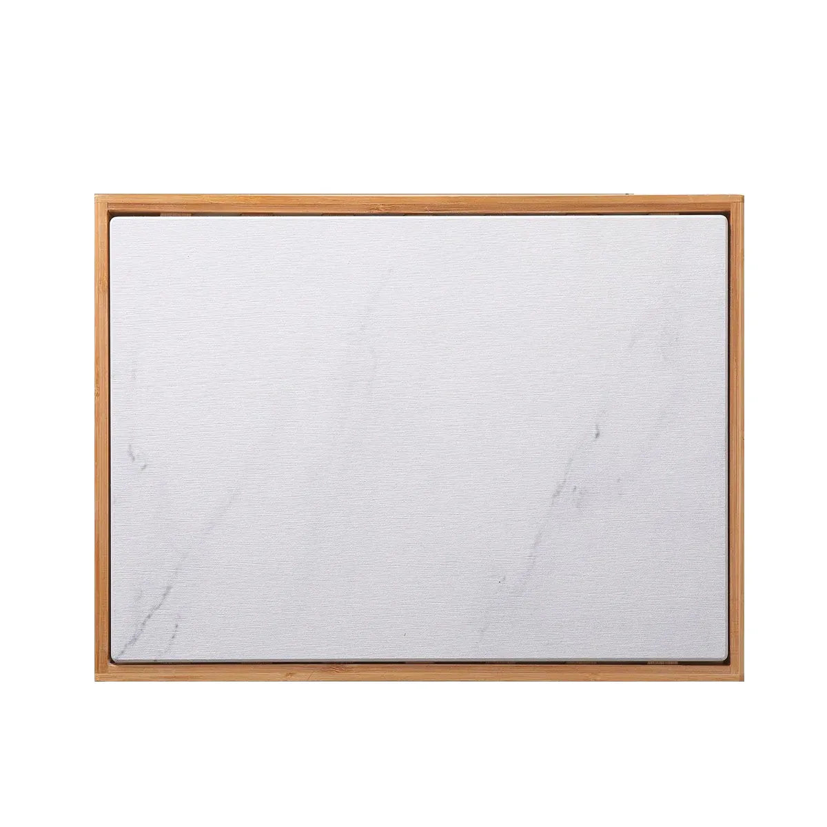 Diatomite Instant Absorbent Dry Mat With Bamboo Frame Bathroom Kitchen Dry Pad