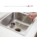 Flexible Spring Pick Up Tool Drain Cleaner Stick Snake Hair Remover