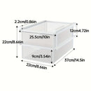 Under Mounted Storage Drawer with Double Layer Pull Out Basket Space Organizer