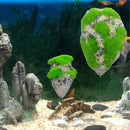 Artificial Floating Stone Pumice with Moss Aquarium Decoration Aquatic Landscape - L
