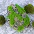 Artificial Floating Stone Pumice with Moss Aquarium Decoration Aquatic Landscape - M