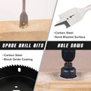 246pcs Drill Bit Set Hole Opener Drills Kit Metal Wood Plastic DIY Power Tools