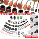 100/147pcs Electric Mill Set Accessories Grinding Cutting Drilling Tool Kit - 147Pcs(Without Grinder Pen)