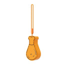 Portable Pet Water Bottle Outdoor Feeder Dual Purpose Drinking Travel Use - Orange