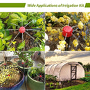 Adjustable Irrigation Misting Dripper 360-degree Sprinkler Drip Watering Tool - Green