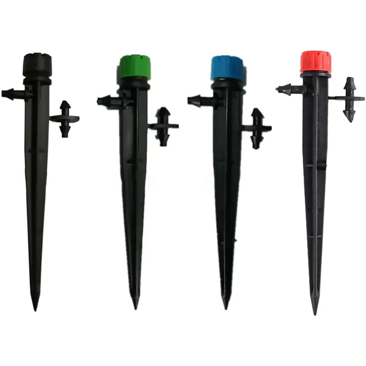 Adjustable Irrigation Misting Dripper 360-degree Sprinkler Drip Watering Tool - Red