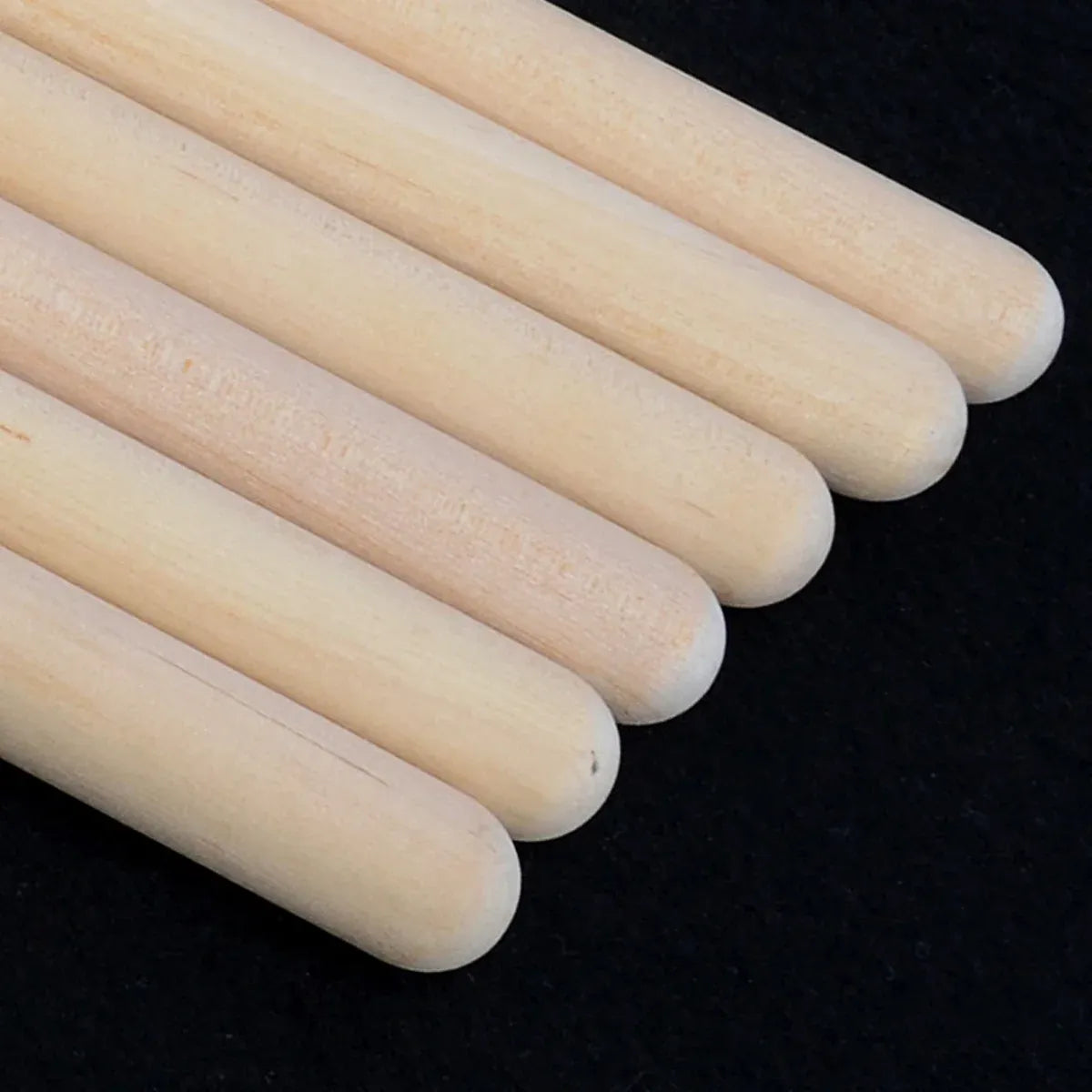 12 Pairs Drum 7A Professional Practice Solid Wood Drum Stick